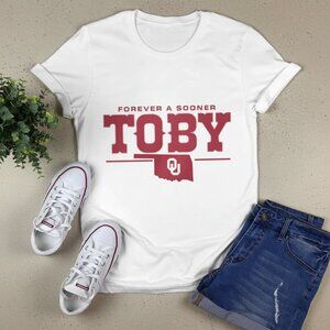 Forever A Sooner Toby OU Oklahoma Fan Graphic T-Shirt